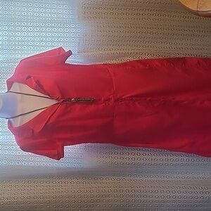 ISAAC MIZRAHI DRESS SIZE 14 pink color